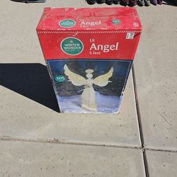 5 Foot Lighted Angel Christmas