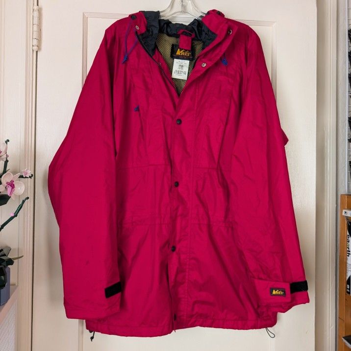 Vintage REI Gore Tex Men's Jacket Size Large 80s Hiking Jacket Outdoor Gear and Clothing
