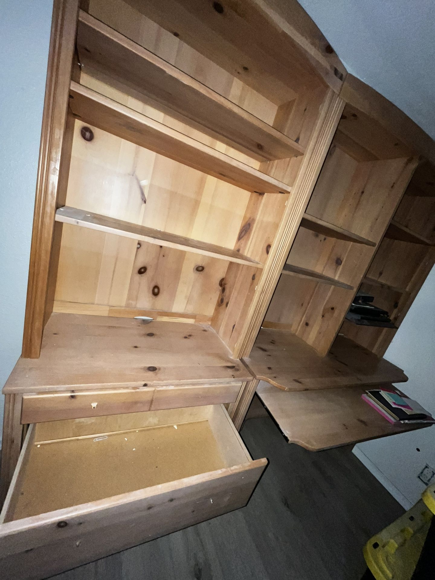 computer desk cabinet