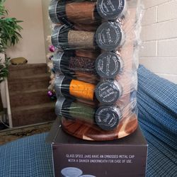 New Unopened Sealed Full Spice Jars With Sweffel Tray Great Gift For Someone $30 Firm  Pick Up At Country Club And Grant 