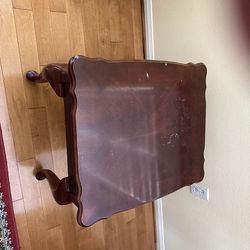 Antique End Tables With Storage Drawer