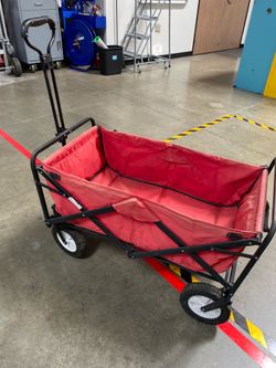 Folding Utility Wagon – Collapsible, Fully Functional