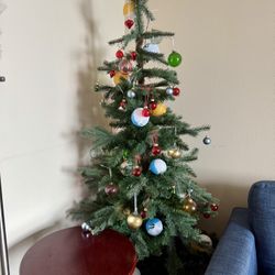 Christmas Tree And Flower Pot Stand 