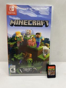 Minecraft Nintendo Switch Complete CIB Game w/Case Authentic Tested Mario DLC