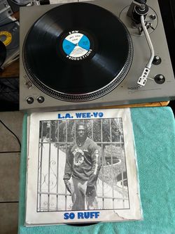 L.A. Wee-Vo - So Ruff / Hit It Rare G funk Vinyl Record BMW 1001