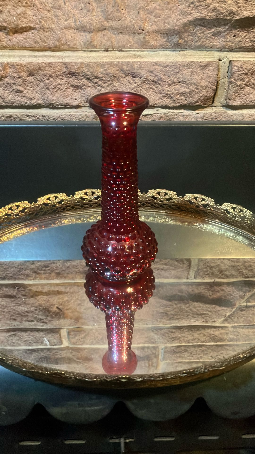 Vintage Red Vase
