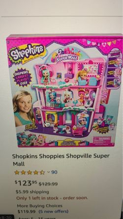 New in box Shopkins Super Mall