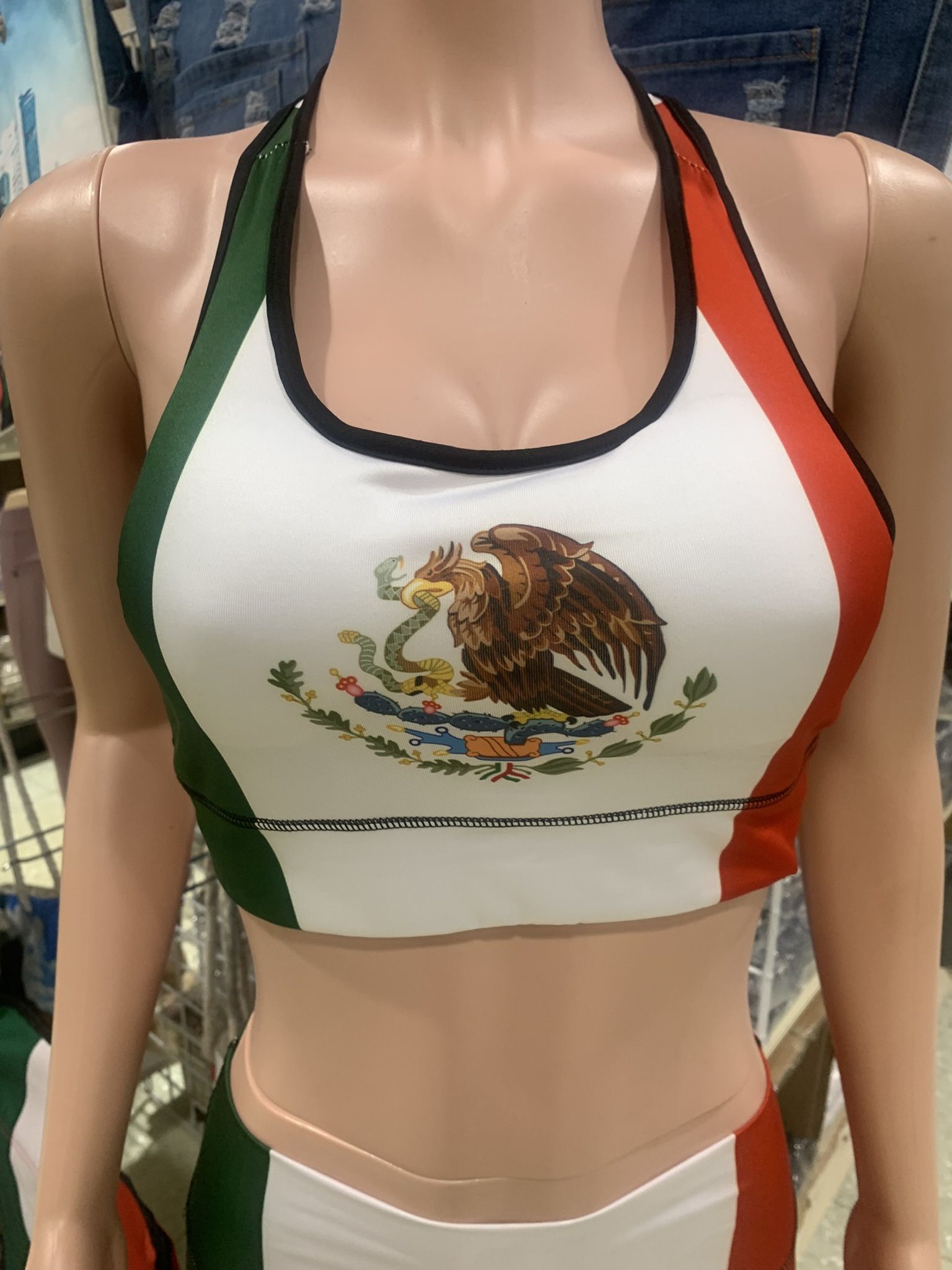 Conjunto Tricolor De Leggings o Vermuda