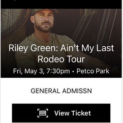 Riley Green @ Petco Park May 3