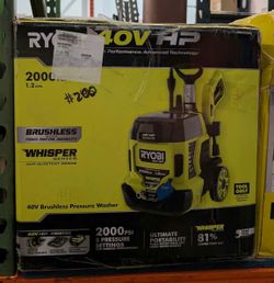 Ryobi 2000PSI Pressure Washer