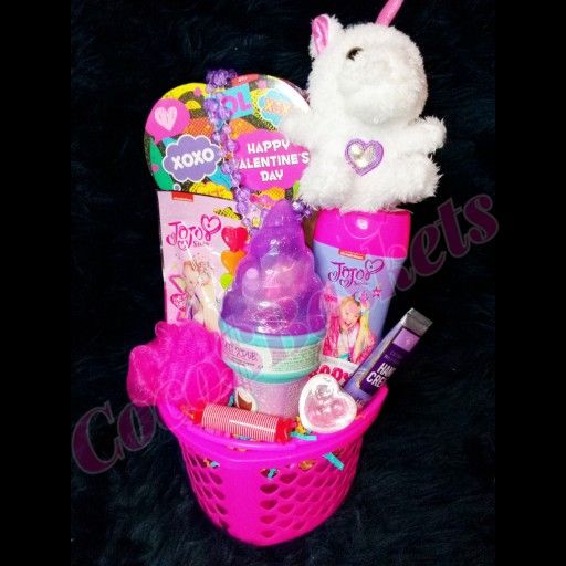 Girls Valentine's Day Baskets