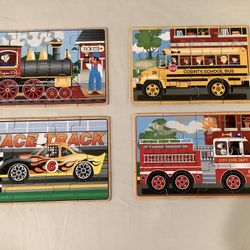 Melissa & Doug wooden Jigsaw Puzzles