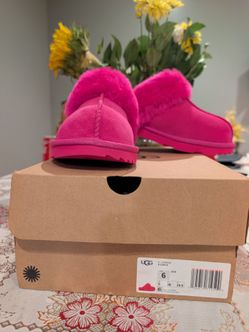Ugg Grade School Cozy II Slipper GS Rock Rose