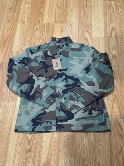 Stussy Coach Camo Jacket Small