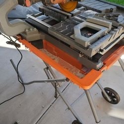 Ridgid Wet Tile Saw 10 Inch