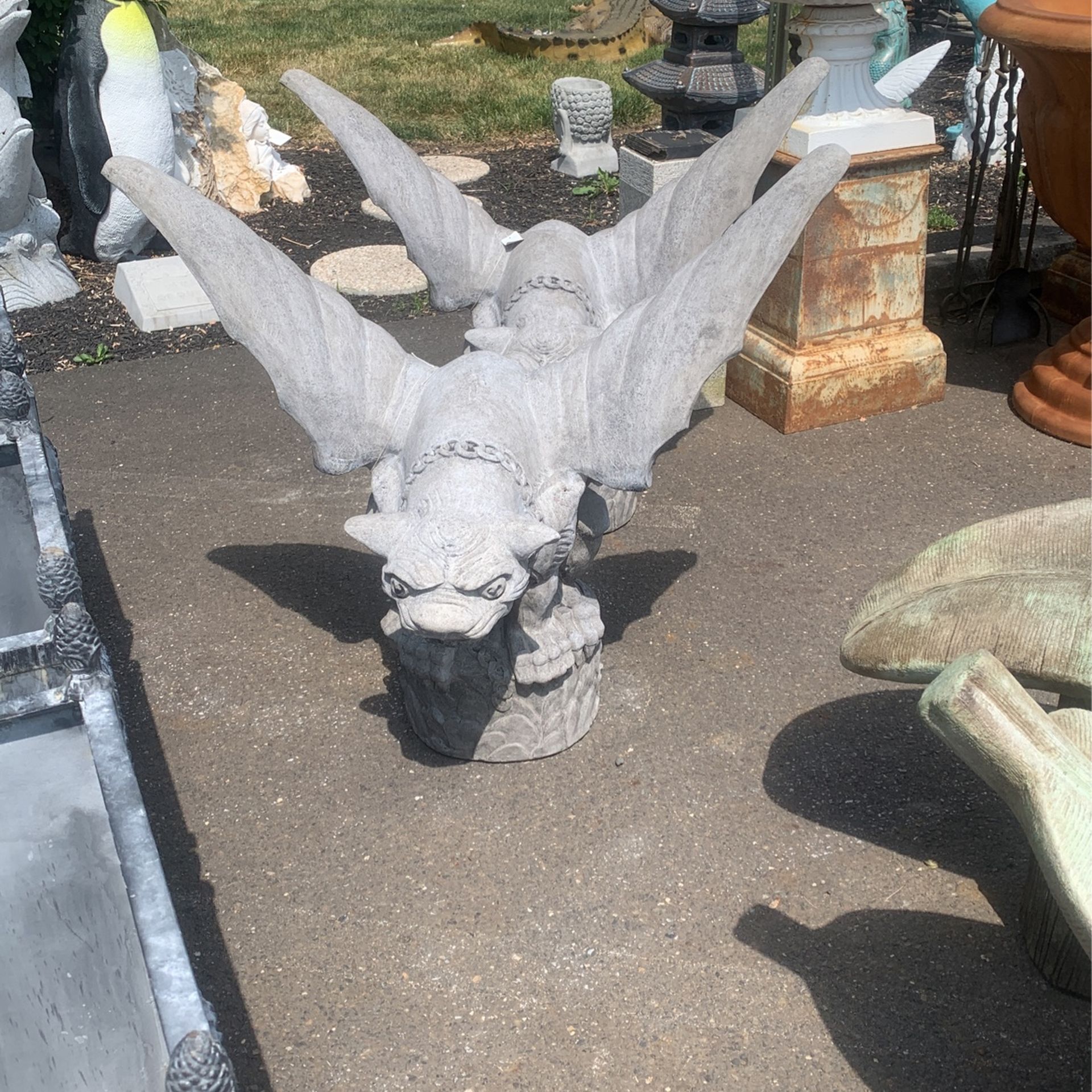 New Heavy Delray Concrete Gargoyles