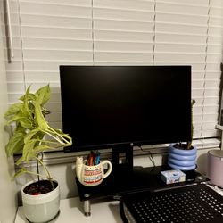 Black Metal Laptop Stand 