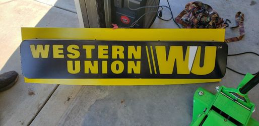 Western Union Sign