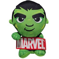 New Marvel Incredible Hulk Plush 5.5" Green Stuffed Figure Collecible Toy