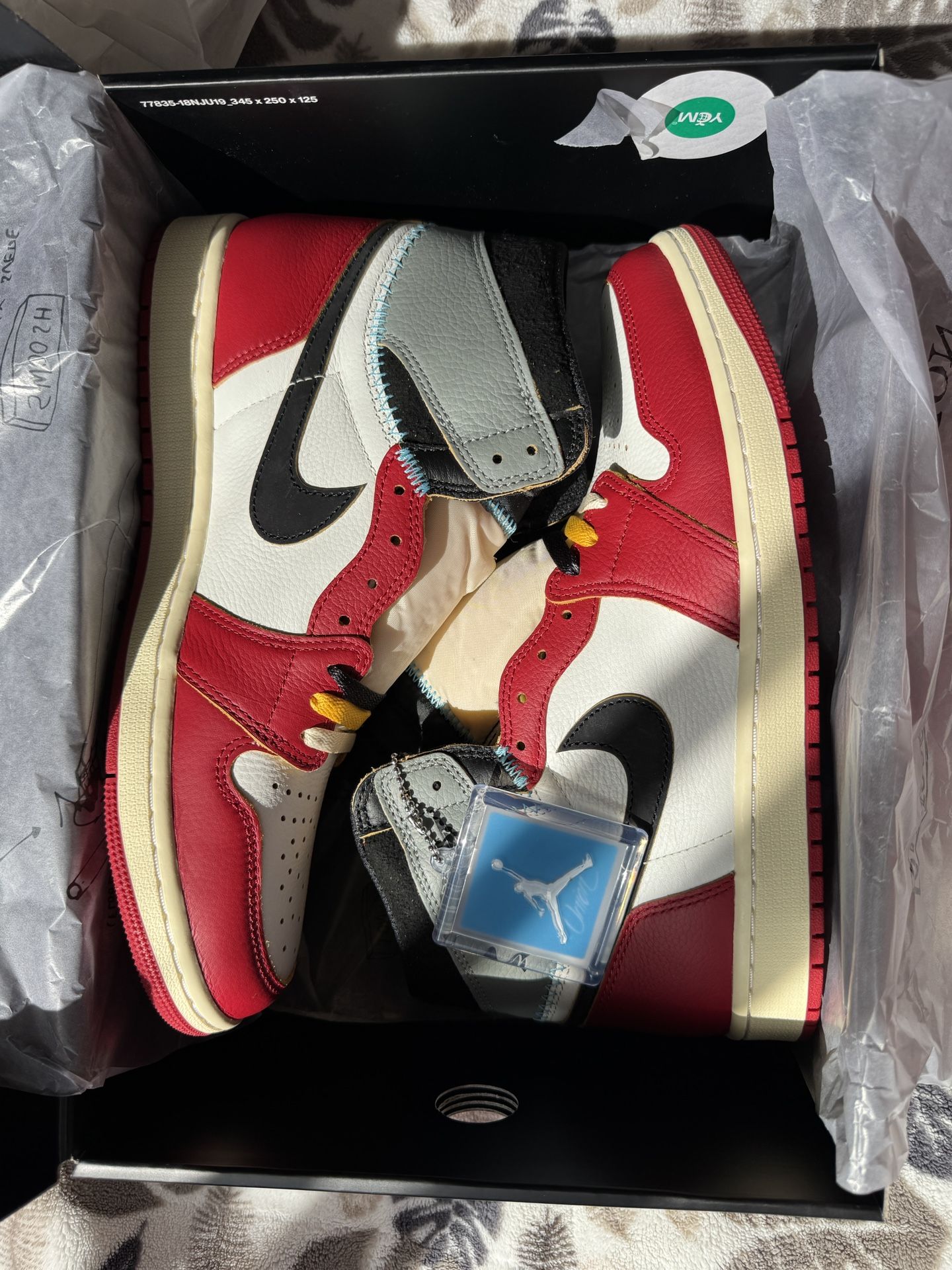 Union X Jordan 1 Chicago Size 11.5 DS