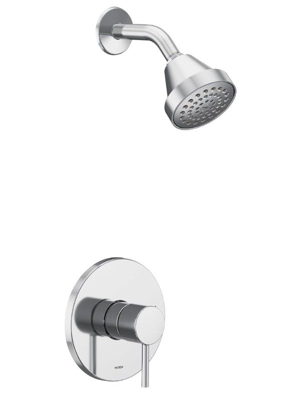 Moen UT2192EP Align M-CORE 2-Series 1-Handle Shower Trim Kit, Valve Required, Chrome