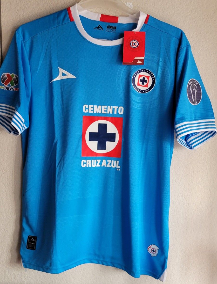Pirma Mens 24/25 Cruz Azul Home Jersey Size Xl No Trade