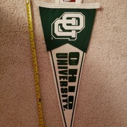 Ohio University Bobcats College Pennant Felt Banner