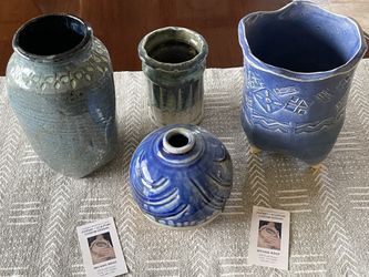 Bundle Of Hand Thrown Pottery