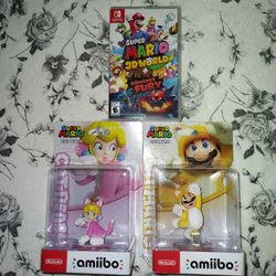 Super Mario 3D World + Bowsers Fury + amiibo Bundle