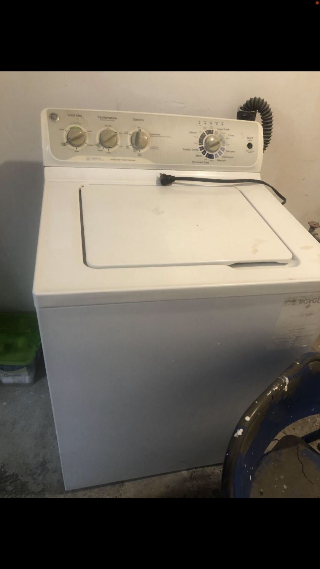 Electric Washer & Dryer Set 