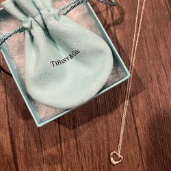 Tiffany’s Elsa Peretti Open Heart Pendant 