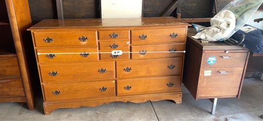 Wooden dresser