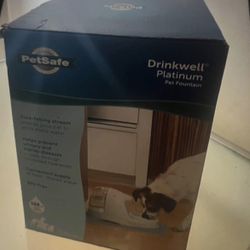2 PetSafe Drinkwell Platinum Pet Fountain