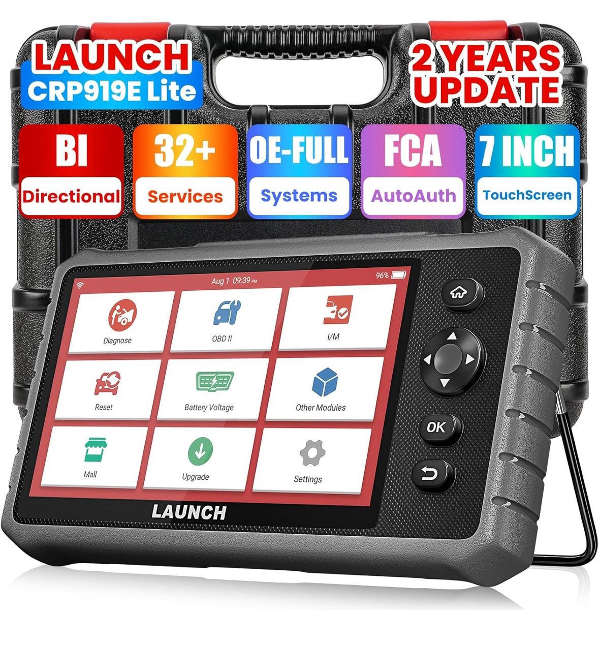 LAUNCH X431 CRP919E Lite Bidirectional Car OBD2 Scanner Diagnostic Code Reader