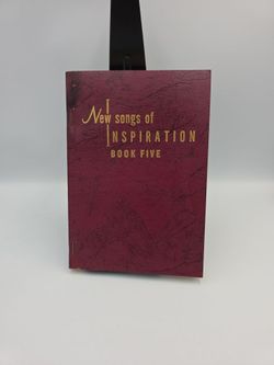 New Songs of Inspiration Book 5 by John T Benson Publ Co. 1963 1st edition
