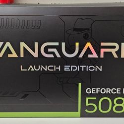 Msi Vanguard Launch Edition RTX5080 16GB SOC Gpu