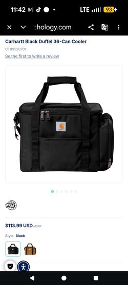Carhartt lunch box