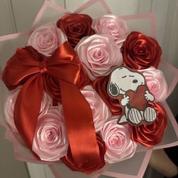 snoopy bouquet