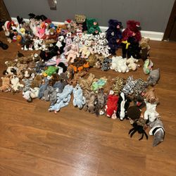 Huge Beanie Baby Collection – 106 Beanies (1993, Mint Condition!)