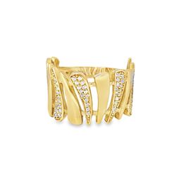 10k Yellow Gold Band Ring 