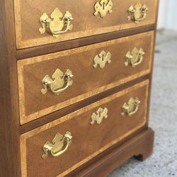 Baker Furniture 3 Drawer Mahogany Chest/nightstand  