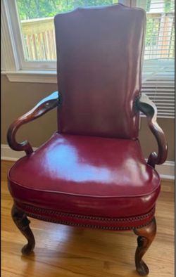 Red Leather Chair