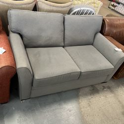 Grey Loveseat Couch (in Store)