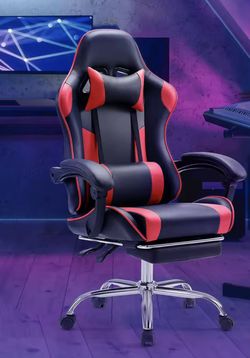 Red And Black Game Chair