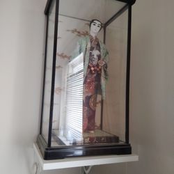 1980 Philapine Porcelain Dolls With Glass Gass Like New