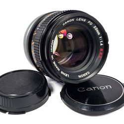 Canon FD S.S.C. 50mm f/1.4 Fast Prime Lens w/ Caps