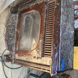 Gas Stove   Metal And Granite 