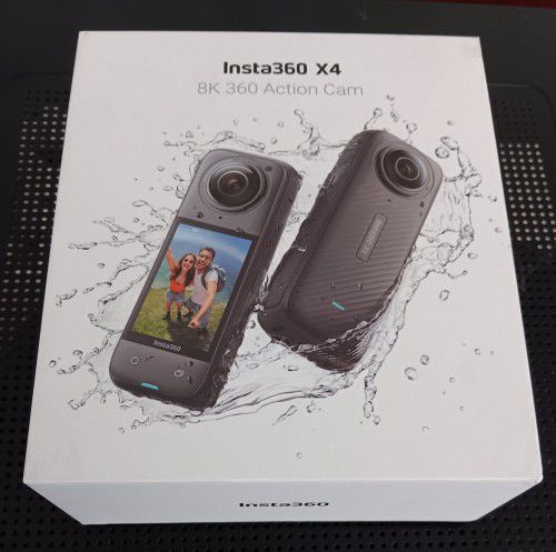 Insta360 X4 8K Camera. Available NOW! Action Camera 