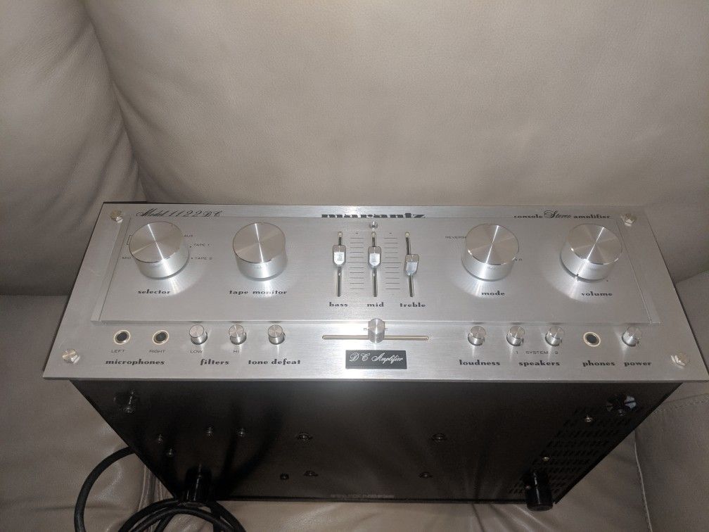 Pristine Marantz integrated and tuner