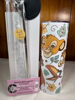 Lion King Custom Stainless Steel Tumbler